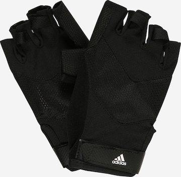 ADIDAS PERFORMANCE Rękawiczki sportowe w kolorze czarny: przód
