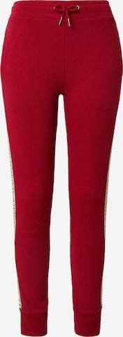 Coupe slim Pantalon AÉROPOSTALE en rouge : devant