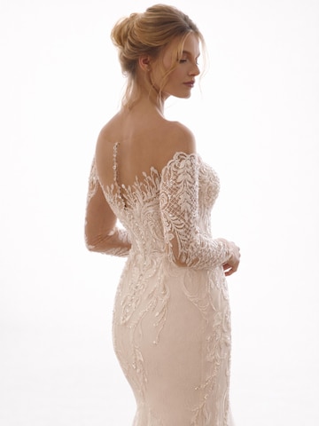 Robe de soirée 'Iriselle Wedding dress' Devotion Dresses en beige