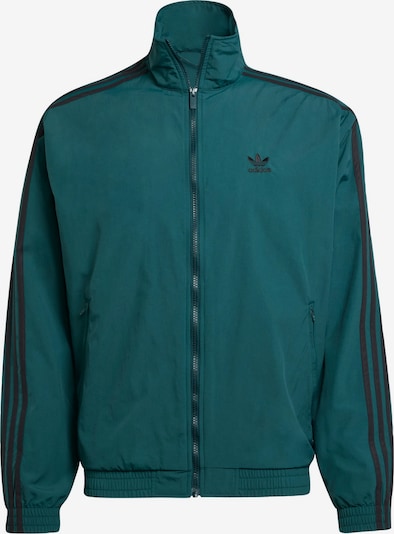 ADIDAS ORIGINALS Prijelazna jakna 'Adicolor Firebird' u tamno zelena / crna, Pregled proizvoda