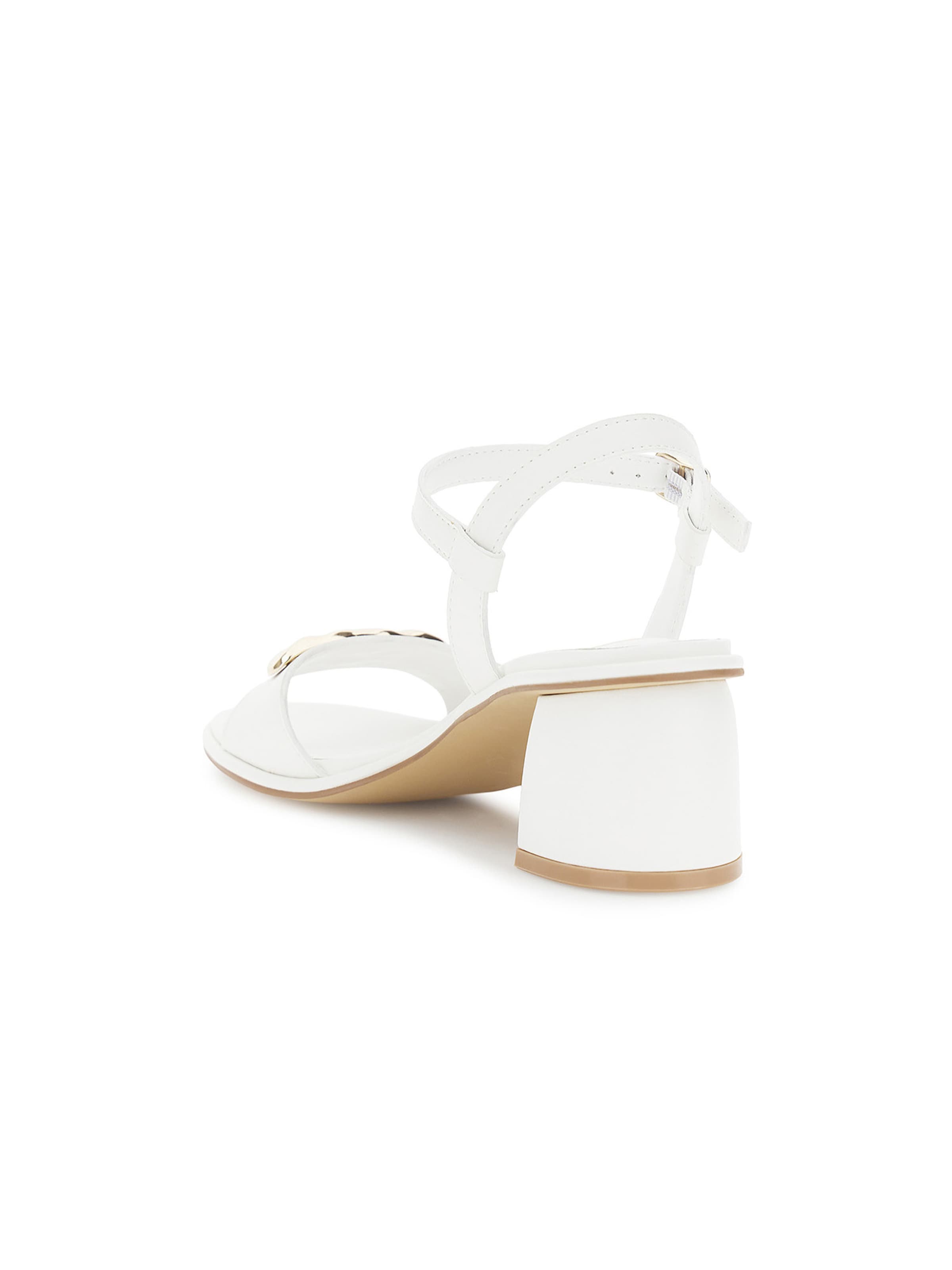 CAFè NOIR Sandal in White