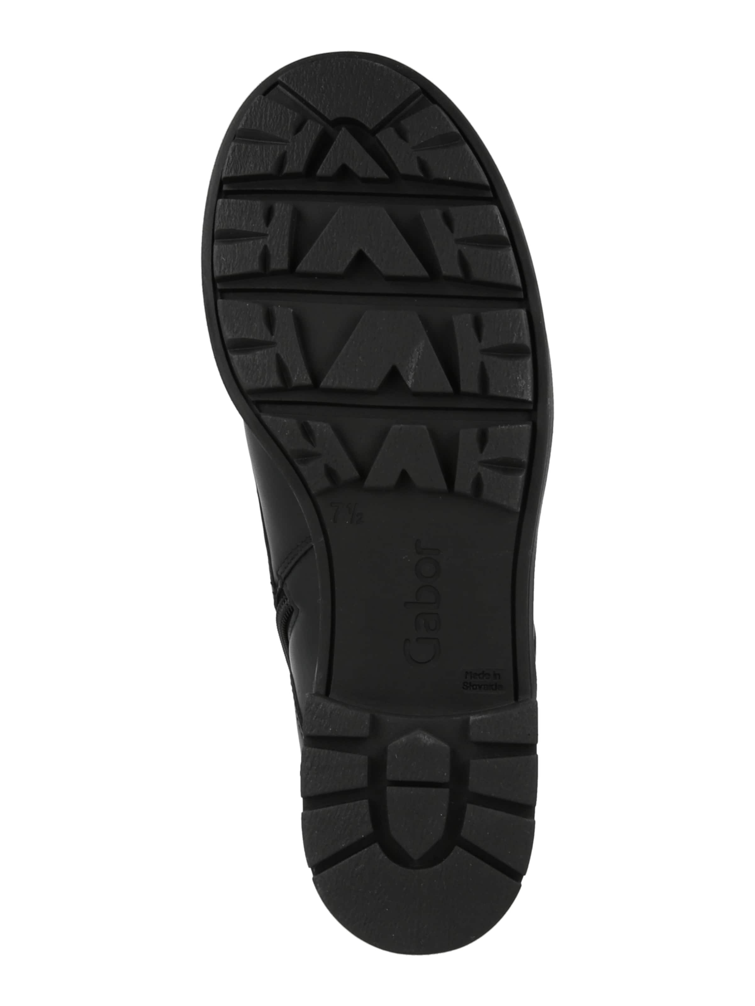 GABOR Ботинки на шнуровке в Черный