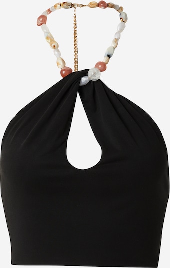 MYLAVIE by Sarah Harrison Toppi värissä beige / kulta / musta / helmenvalkoinen, Tuotenäkymä