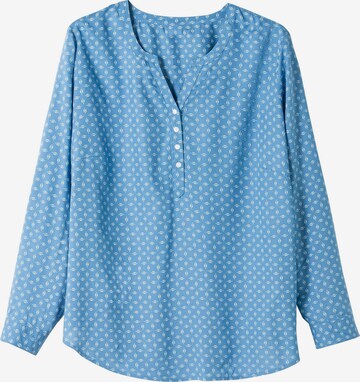 SHEEGO Blouse in Blue: front