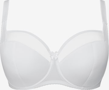 Azal Bra 'Nikola' in White: front