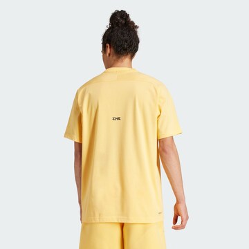 ADIDAS SPORTSWEAR Performance Shirt 'Z.N.E.' in Orange