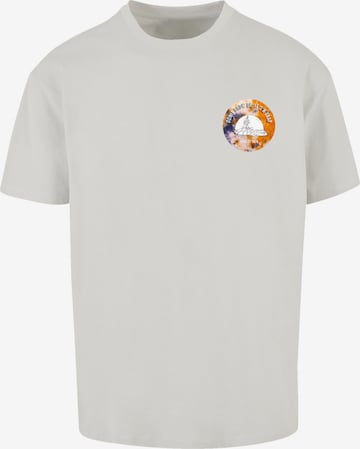 F4NT4STIC Shirt 'Heroes of Childhood Pinocchio Sundowner' in Grau: Vorderseite