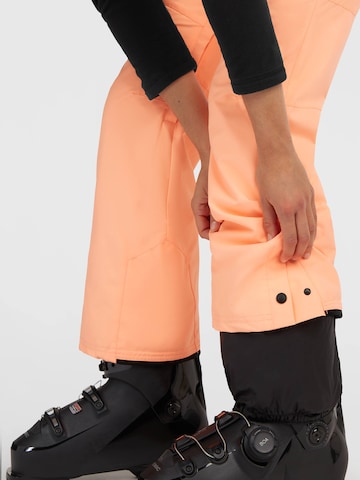 O'NEILL Slimfit Outdoorbroek in Oranje