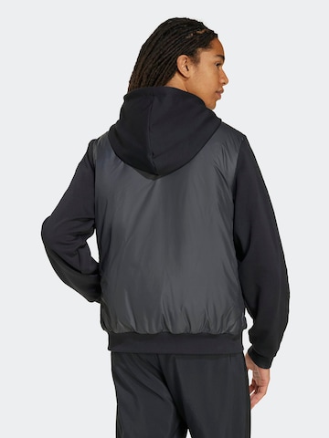 ADIDAS SPORTSWEAR Sportjacke 'ESS' in Schwarz