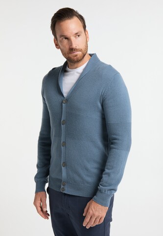 DreiMaster Klassik Knit Cardigan in Blue: front