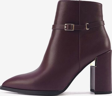 Nine West Ankle Boots 'Esmisa' in Red: front