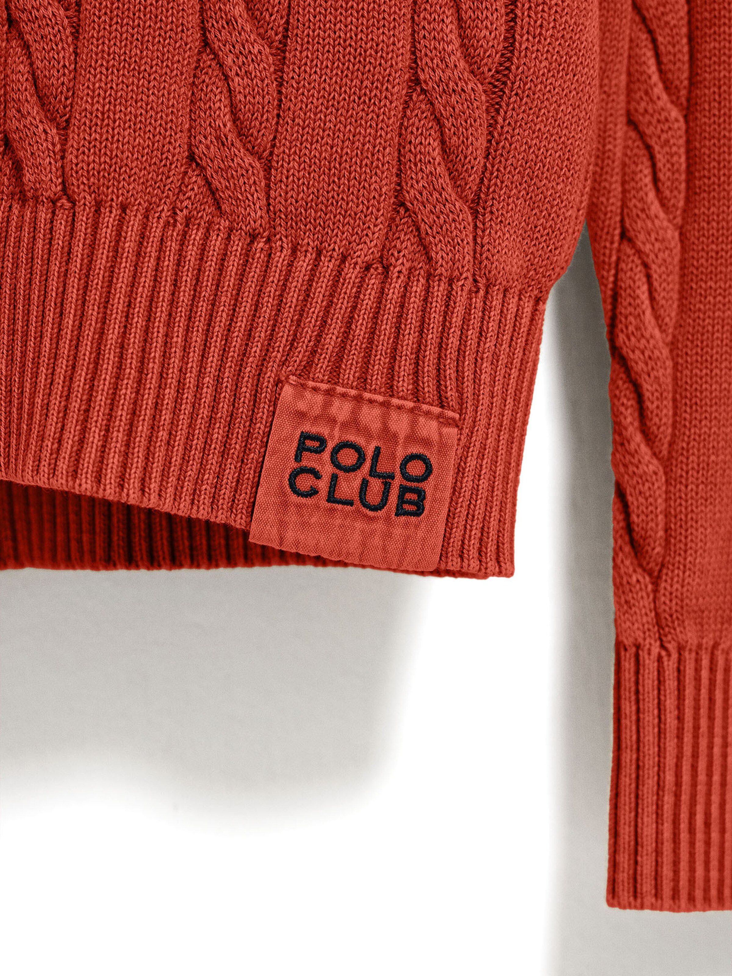 Polo Club Pullover in Rot