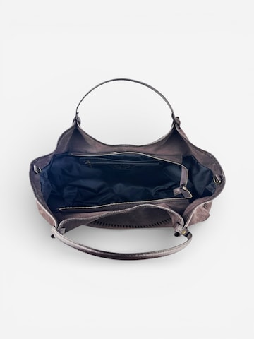 Cheval Firenze Schoudertas 'Madera Suede' in Bruin