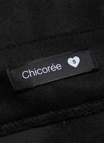 Chicorée Faltenrock S in Schwarz