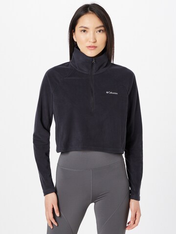 COLUMBIA - Sweatshirt de desporto 'Glacial™' em preto: frente