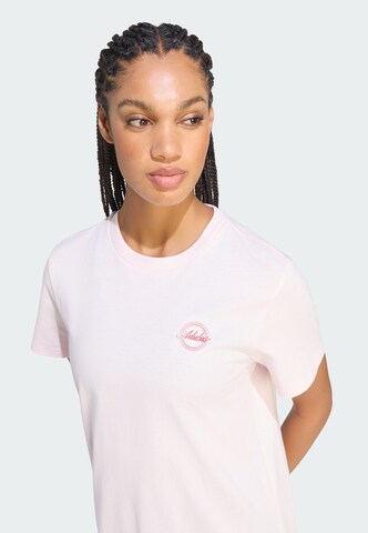 ADIDAS SPORTSWEAR - Camisa funcionais 'Travel' em rosa