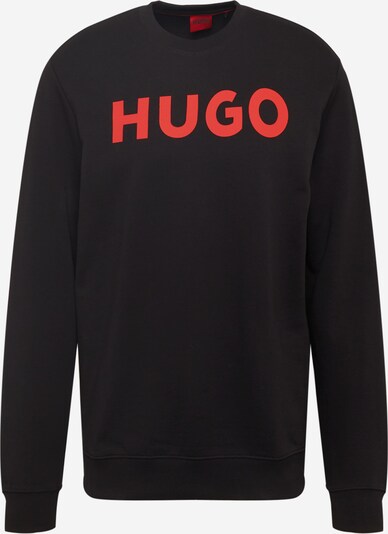HUGO Μπλούζα φούτερ 'Dem' σε κόκκινο / μαύρο, Άποψη προϊόντος
