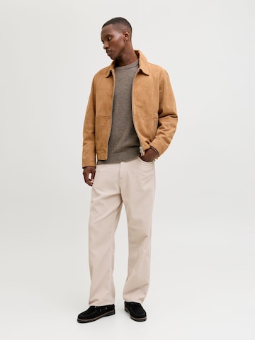 JACK & JONES regular Bukser i beige
