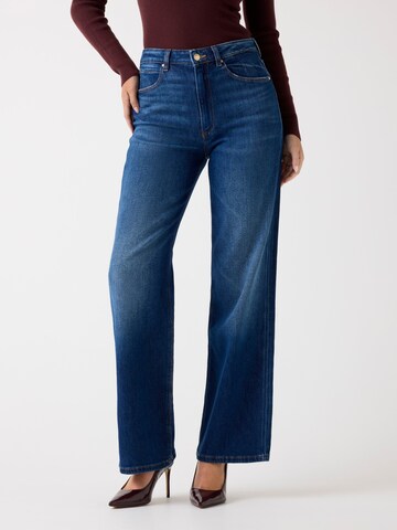 GUESS Wide Leg Jeans in Blau: Vorderseite
