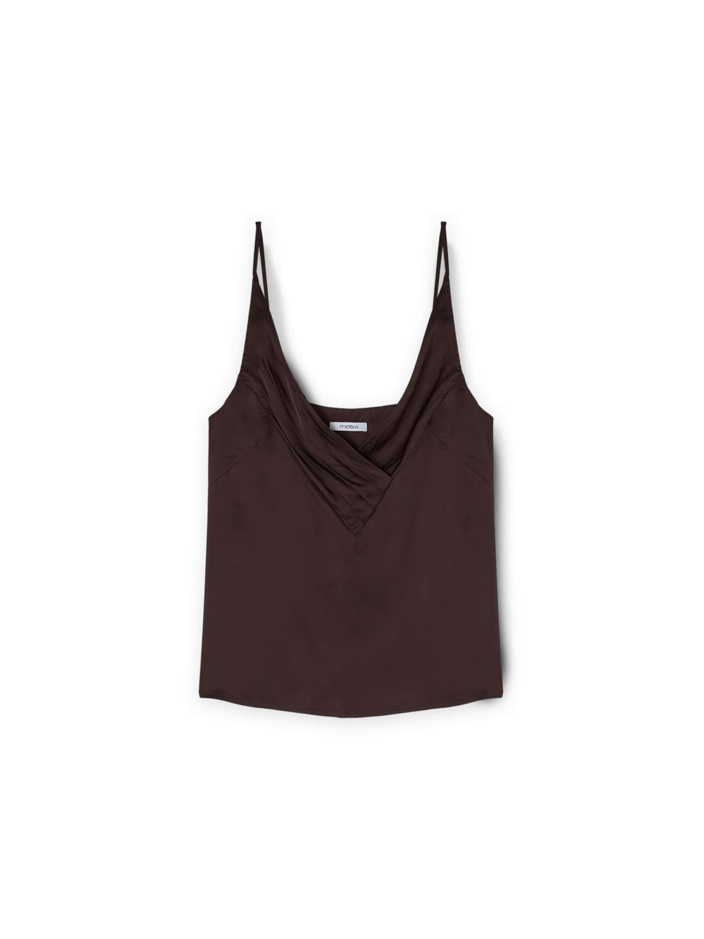 MOTIVI - Top en marrón: frente