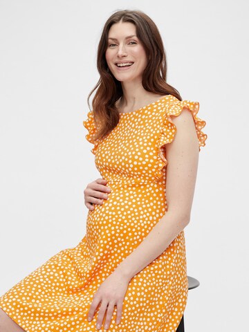 MAMALICIOUS Kleid in Orange