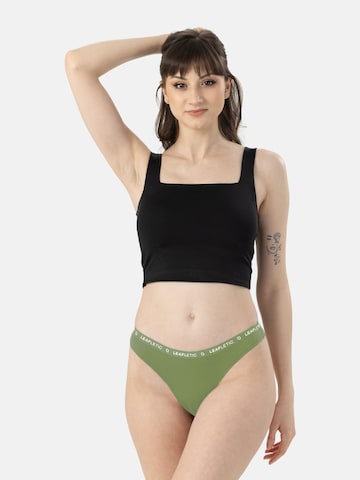 LEAFLETIC Broekje 'Leafletic Mid Rise Brazilian' in Groen