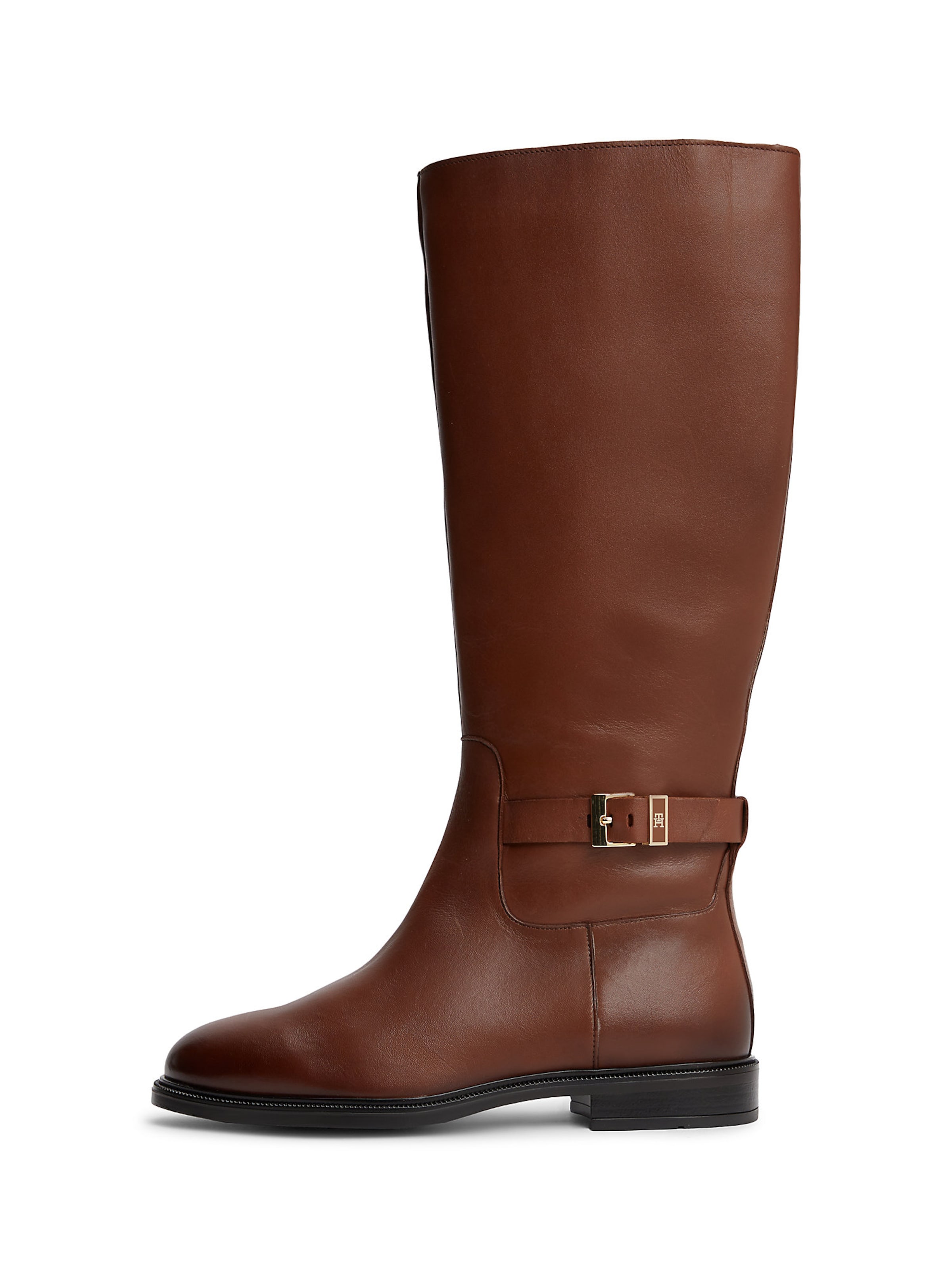 TOMMY HILFIGER Laarzen in Bruin: voorkant
