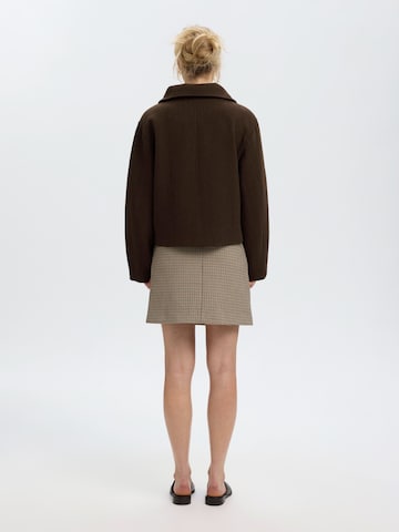 SELECTED Between-seasons coat 'SLWGIA' in Brown