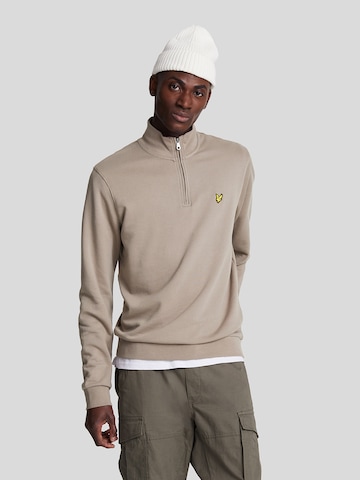 Lyle & Scott Trui in Grijs: voorkant