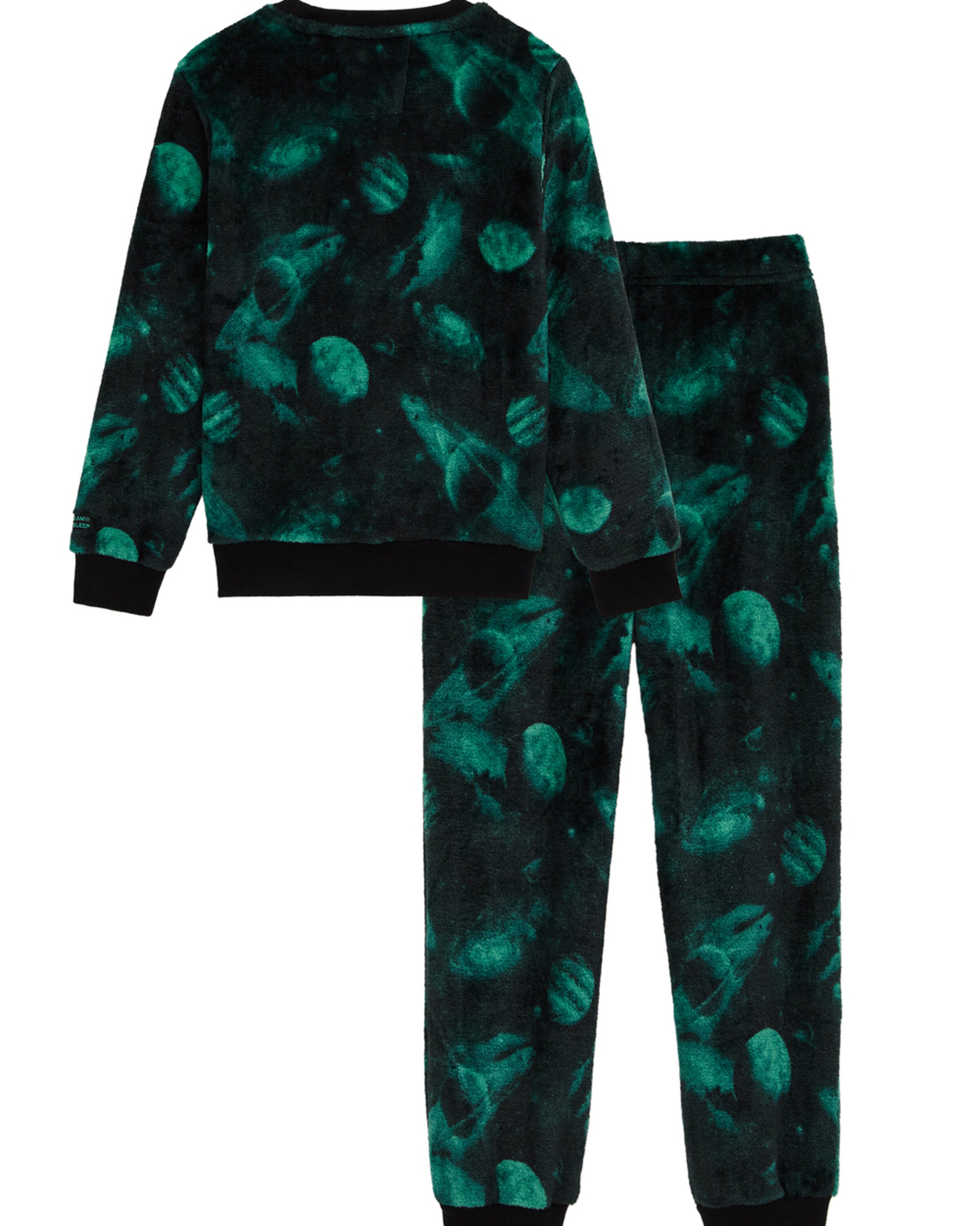 WE Fashion Пижама в Зеленый