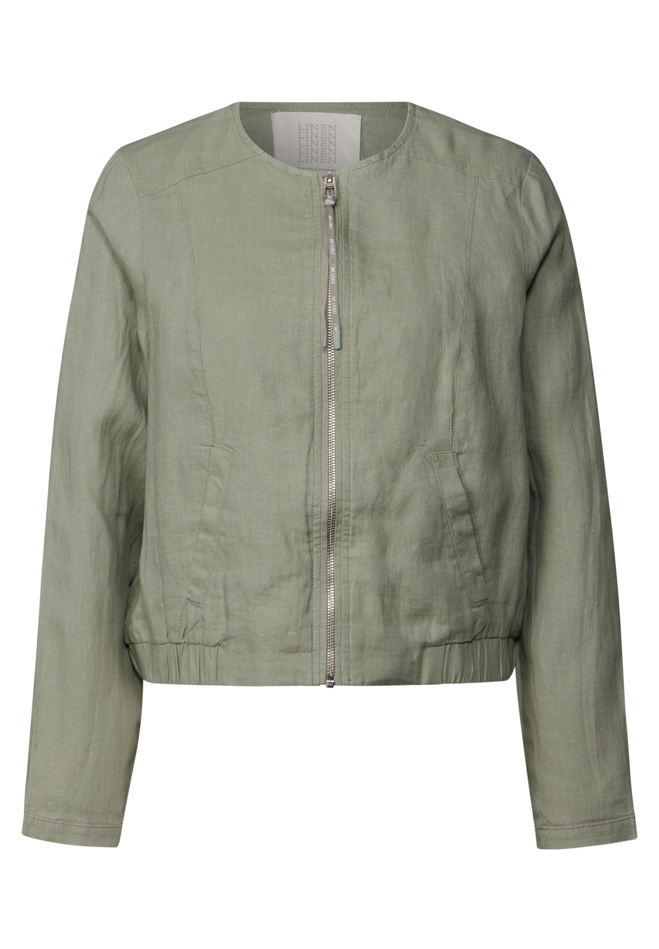 STREET ONE Between-season jacket in Green: front