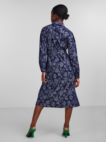 YAS Shirt dress 'DENISE' in Blue