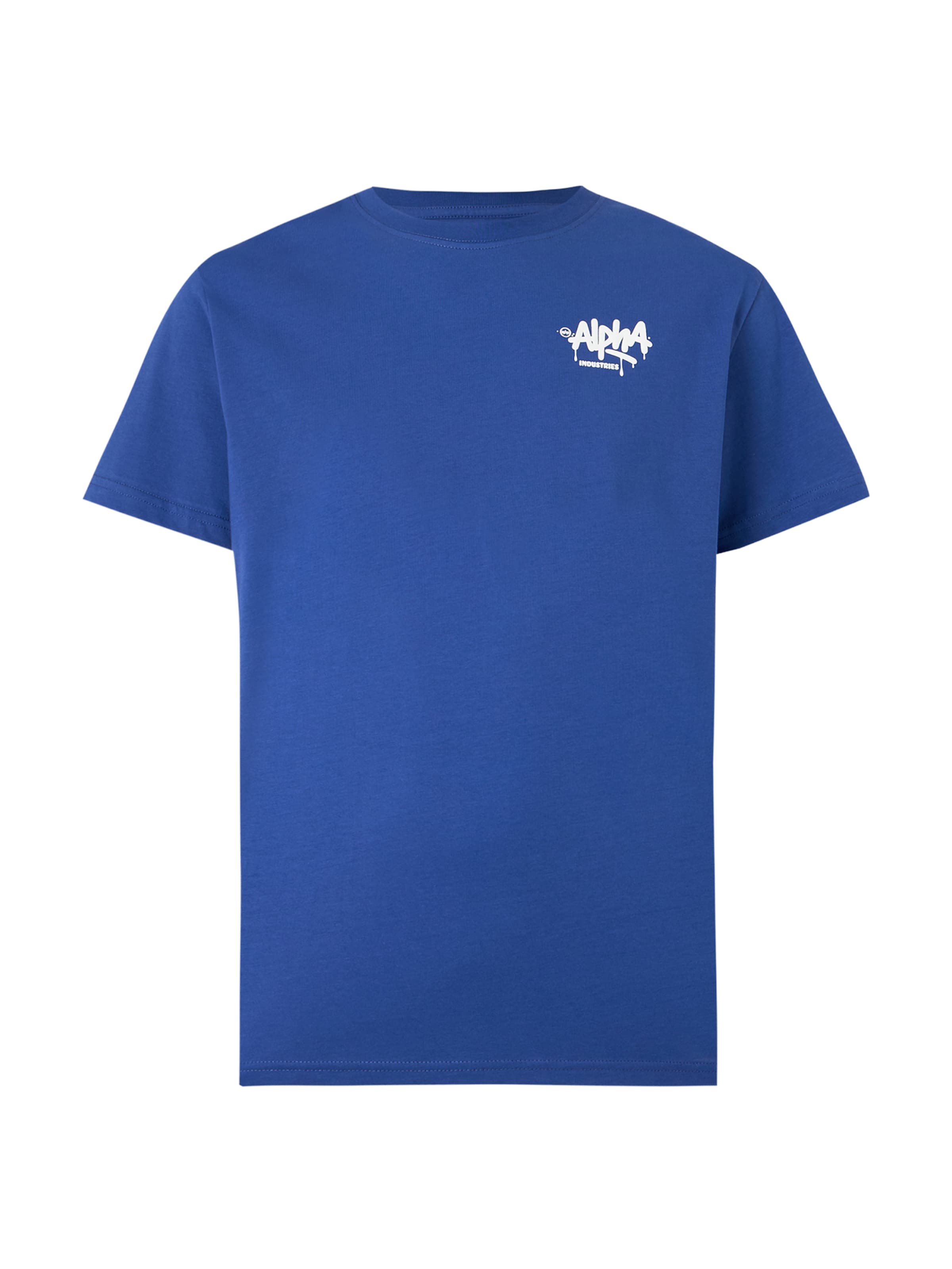 ALPHA INDUSTRIES Póló - kék: elől