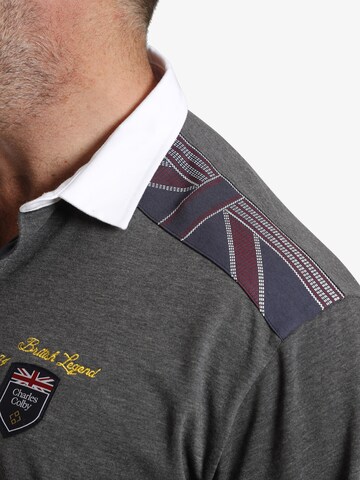 Charles Colby Sweatshirt 'Earl Peredur' in Grau