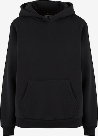 Bluză de molton 'The Brunch Club' de la Miss Tee pe negru: față