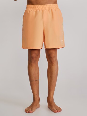 SikSilk Badeshorts in Orange