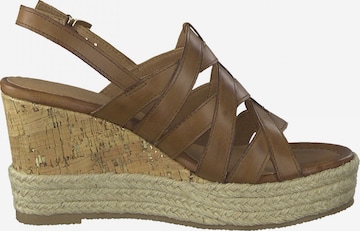 MARCO TOZZI Strap Sandals in Brown