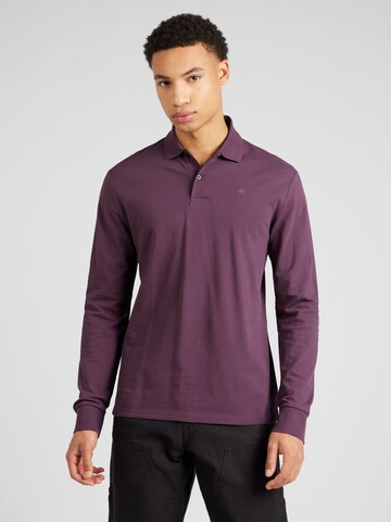 G-Star RAW Regular fit Shirt 'Core' in Lila: voorkant