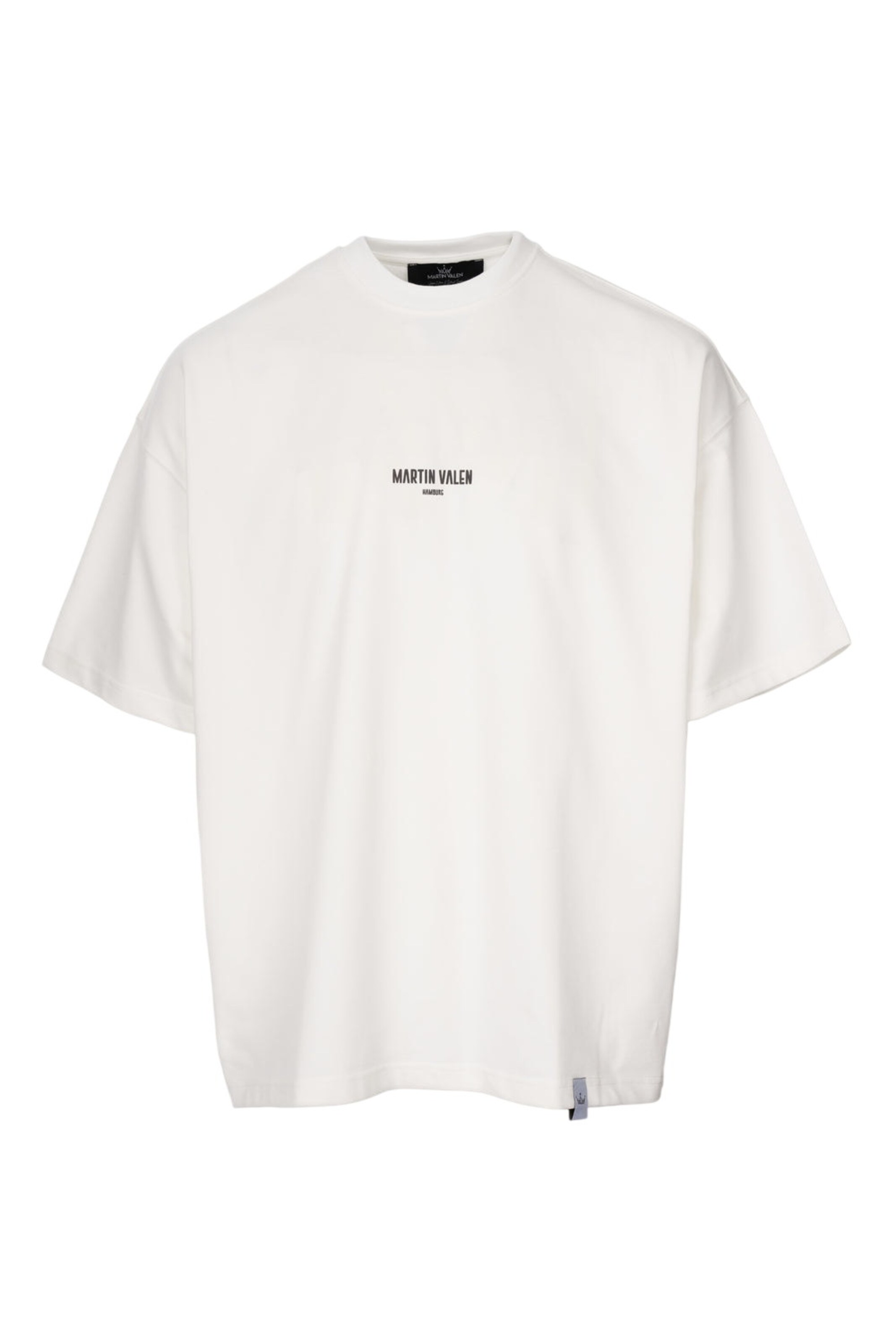 MARTIN VALEN Shirt in Wit: voorkant