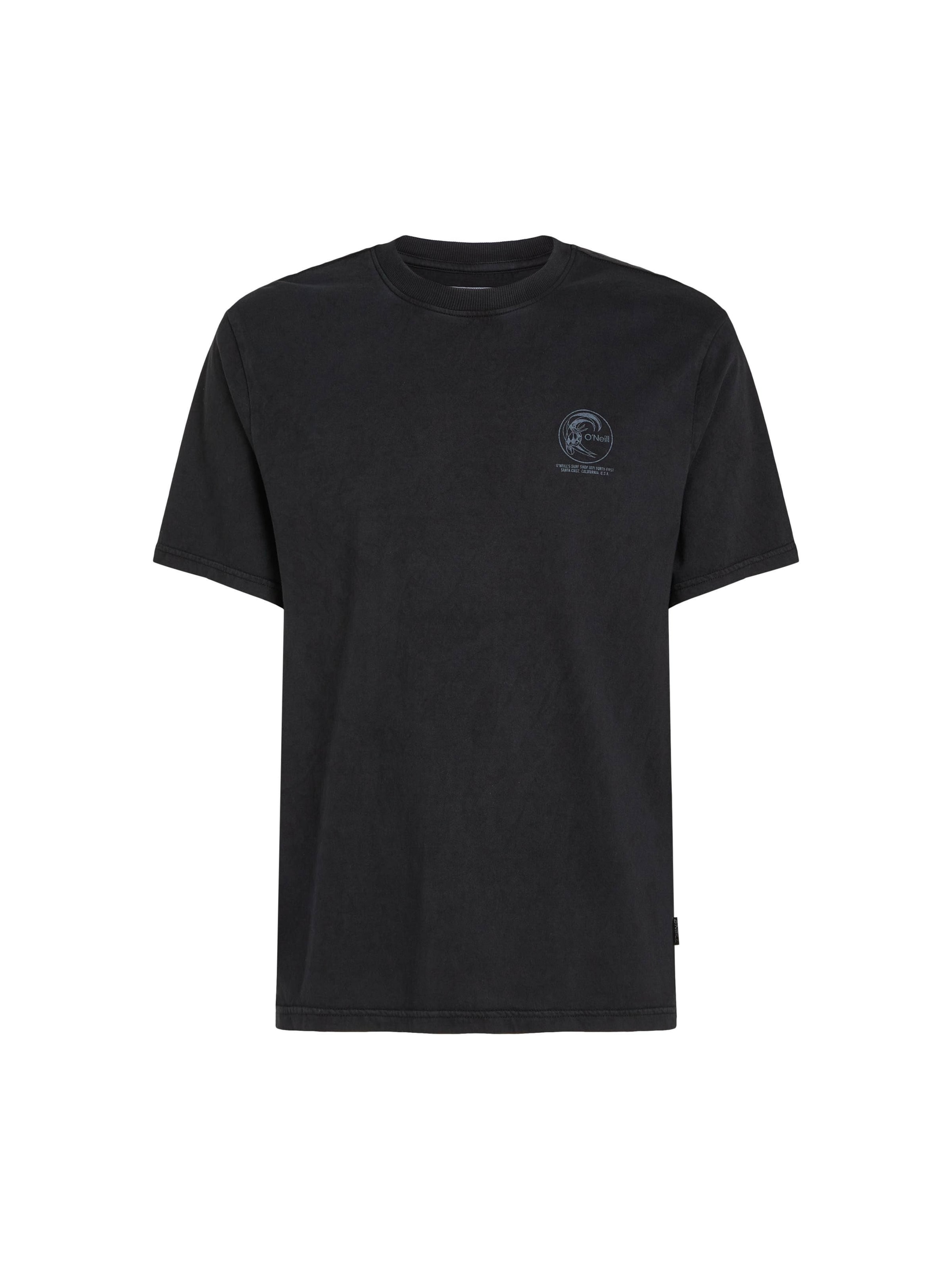 O'NEILL Μπλουζάκι σε μαύρο: μπροστά
