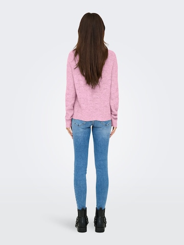 ONLY Pullover 'ONLLolli' i pink