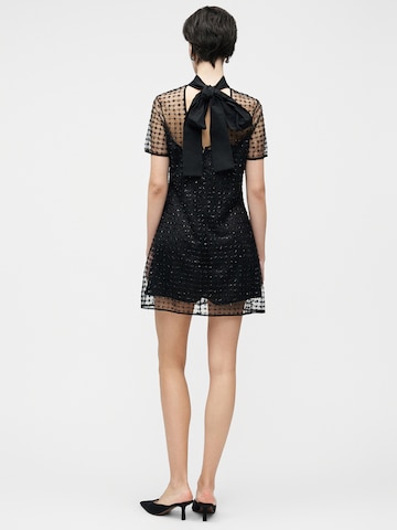 melns Staud Kokteiļkleita 'ILANA'