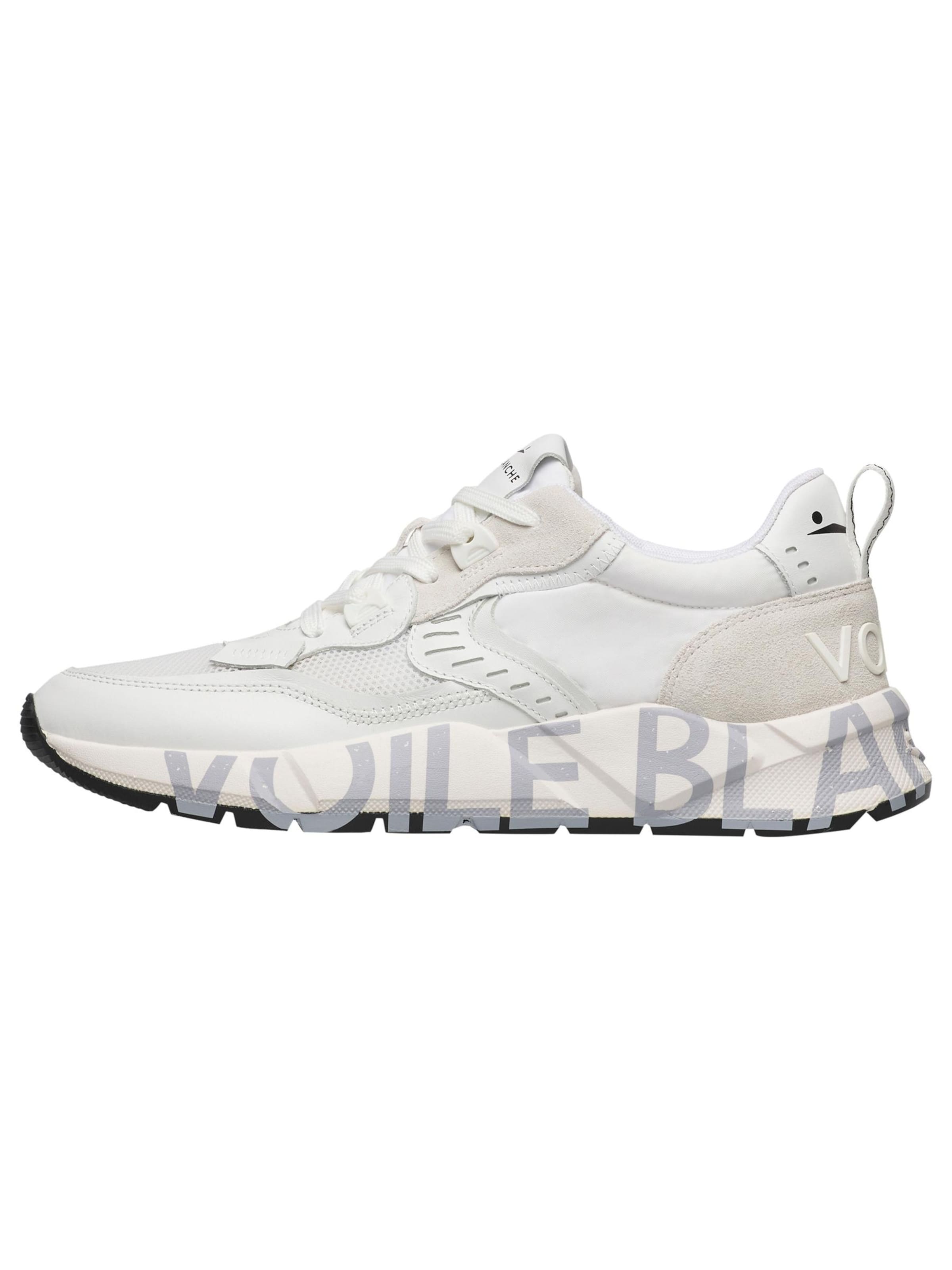 Voile blanche Sneakers laag 'CLUB01' in Wit: voorkant