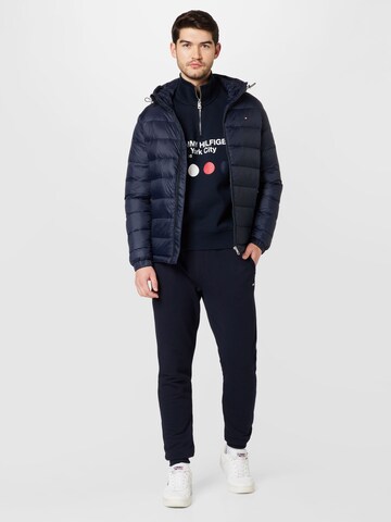 TOMMY HILFIGER Winterjas in Blauw