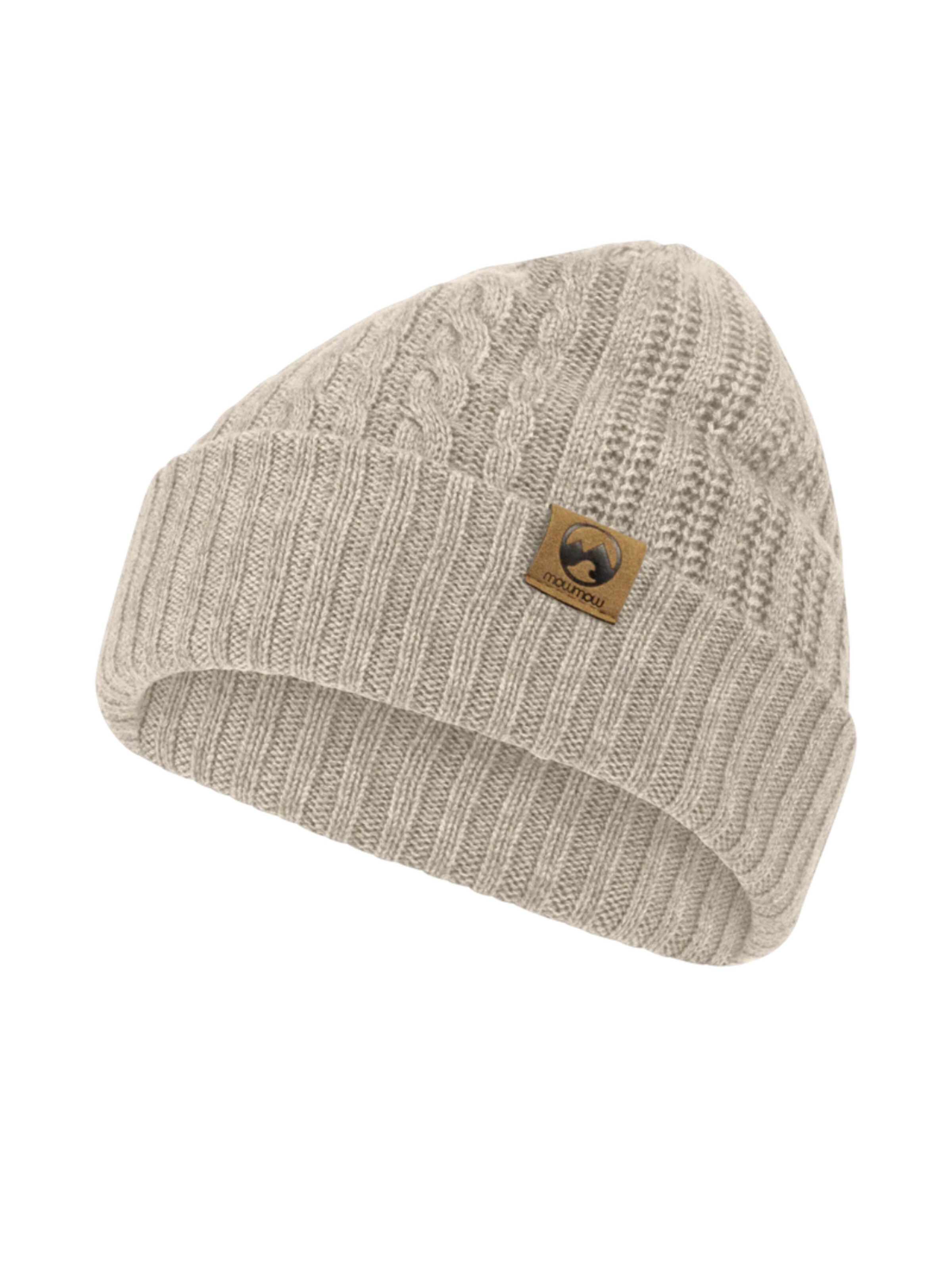 Mowmow Sportmuts in Beige: voorkant