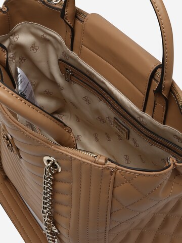 GUESS Handtasche 'Lida' in Beige