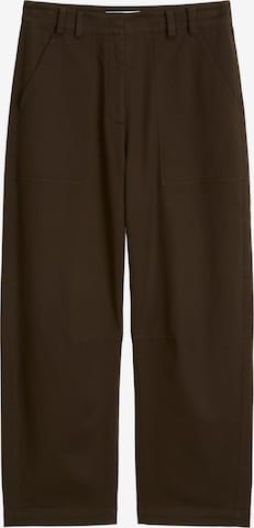Loosefit Pantalon Marc O'Polo en marron : devant