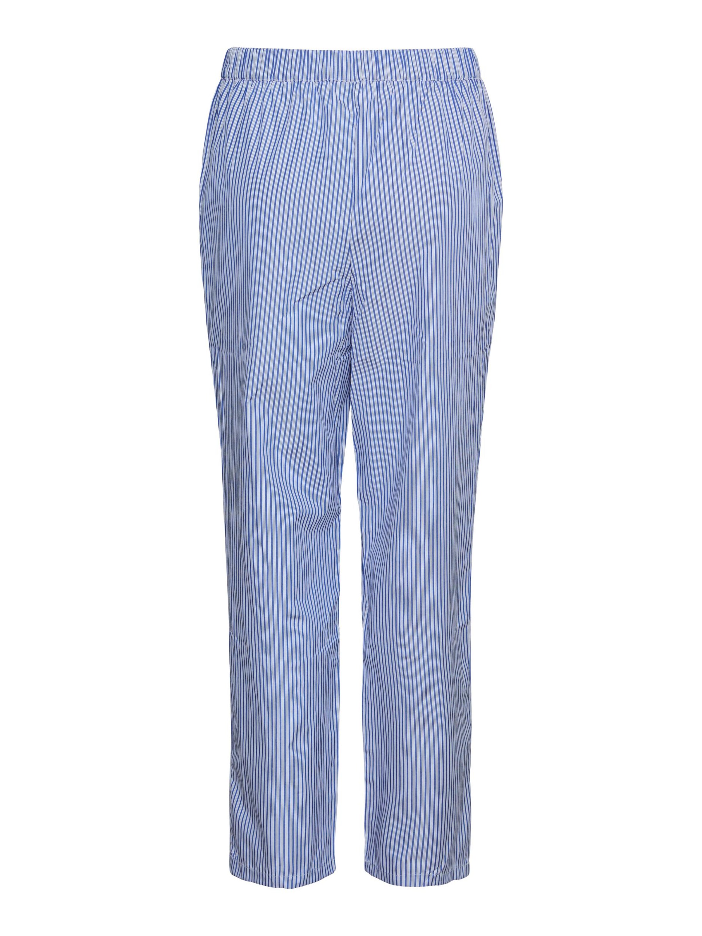 PIECES Loose fit Trousers 'HOLLY' in Blue