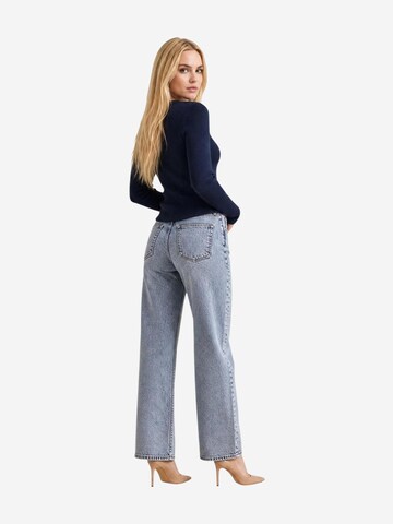 Pullover 'LS CN ELLIE SWTR W6YR09 Z0948' di GUESS in blu