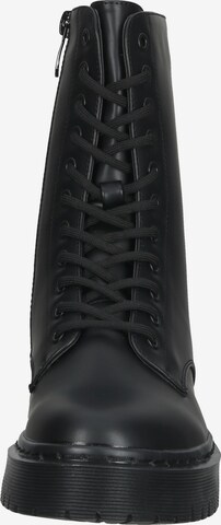 LA STRADA Lace-Up Ankle Boots in Black